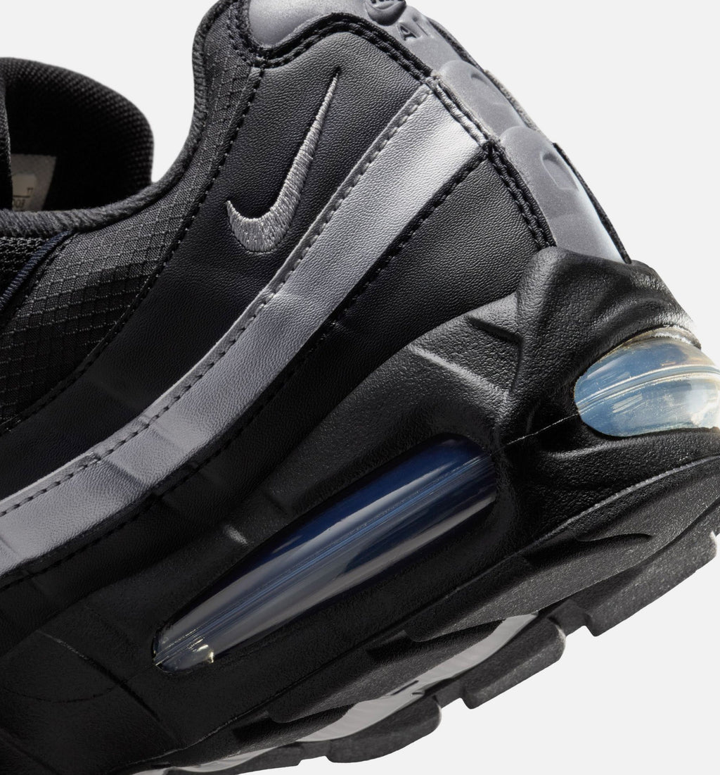 Nike Air Max 95 Big Bubble OG Men's Shoes - Black / White / Metallic Silver
