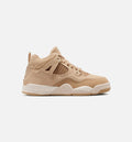 Air Jordan 4 Retro Cozy Girl Preschool Girls' Sneakers - Hemp/Light Orewood Brown