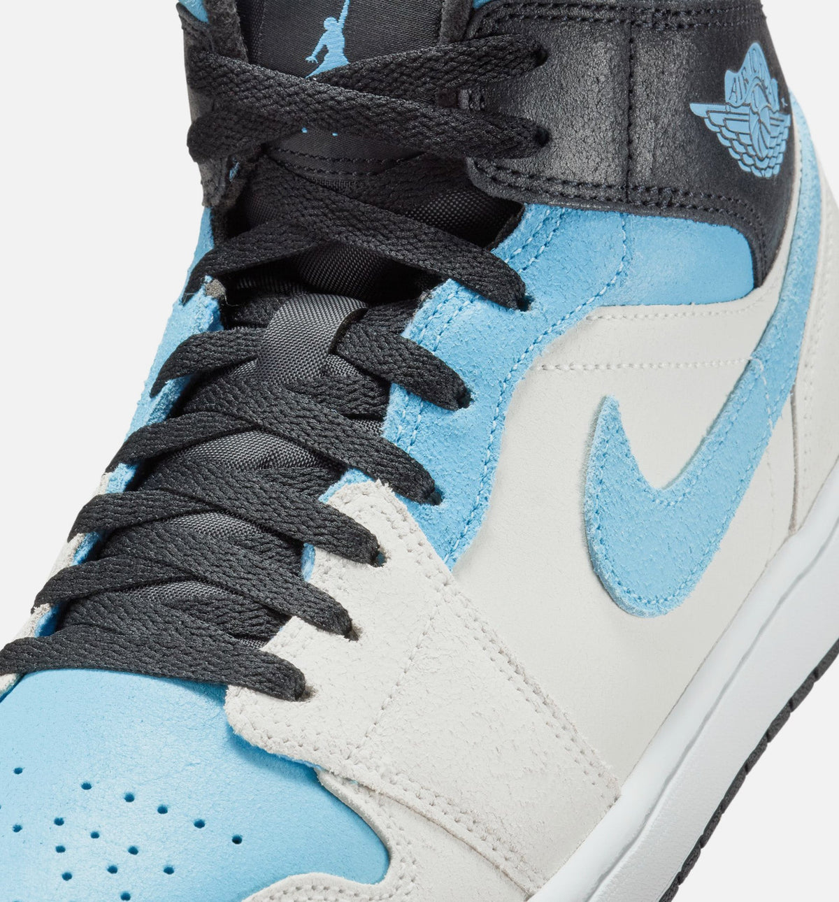 Air Jordan 1 Mid SE | Men's Lifestyle Shoe | Summit White/Cool Blue/Black