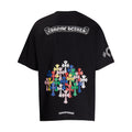Chrome Hearts Multi-Color Cemetery Cross Short Sleeve T-shirt 6052