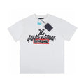 Supreme LV-Style Graffiti Graphic Short-Sleeve T-Shirt