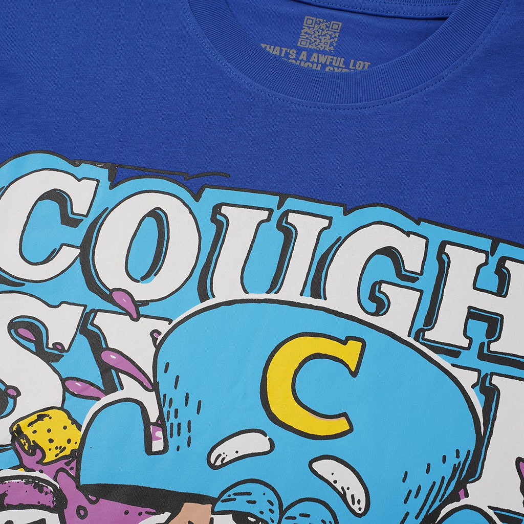 THAT'S A AWFUL LOT OF COUGH SYRUP Cartoon Graphic T-Shirt
