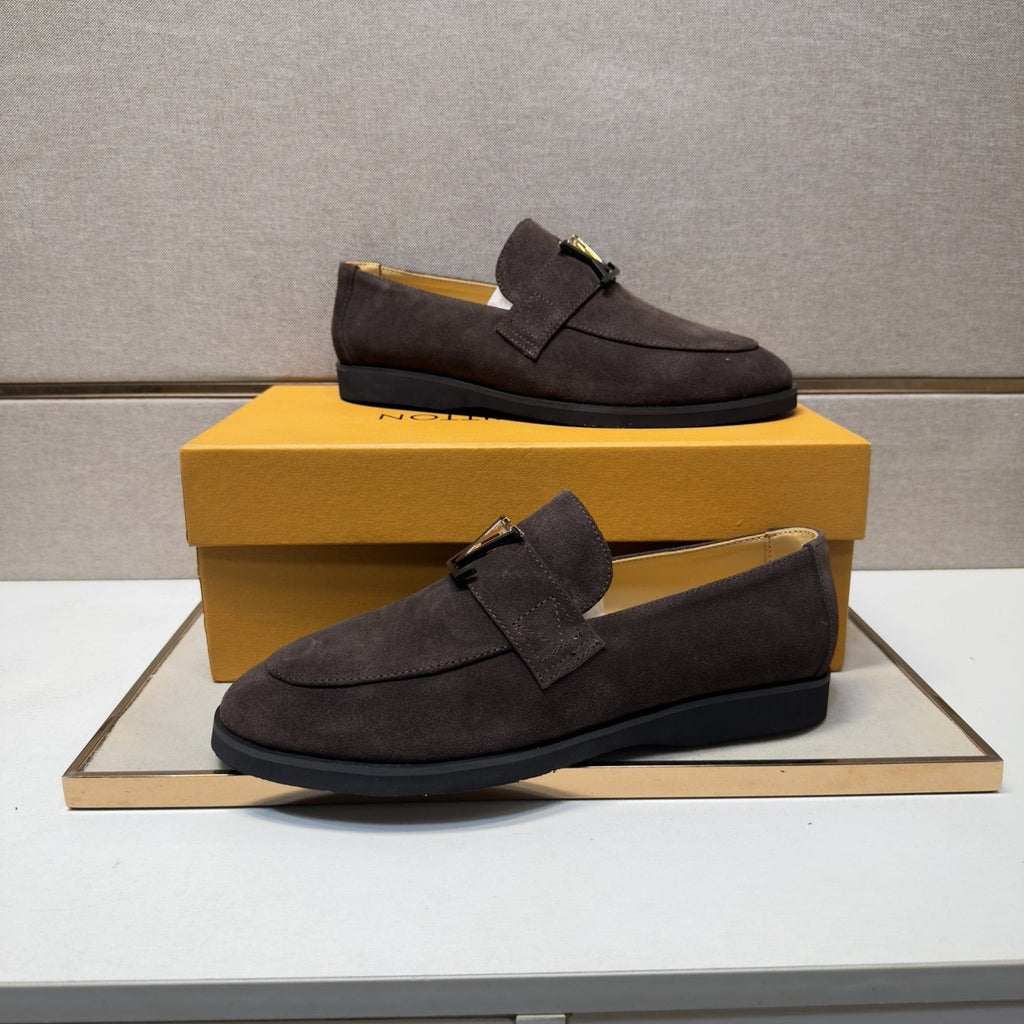 Louis Vuitton Men's V-Hardware Loafers