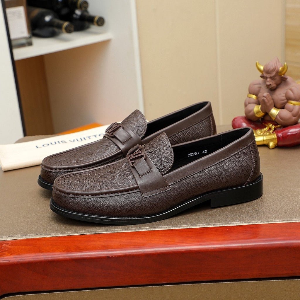 Louis Vuitton Woven Vamp Men’s Loafers