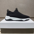 Berluti Men's Ribbed Slip-On Sneakers