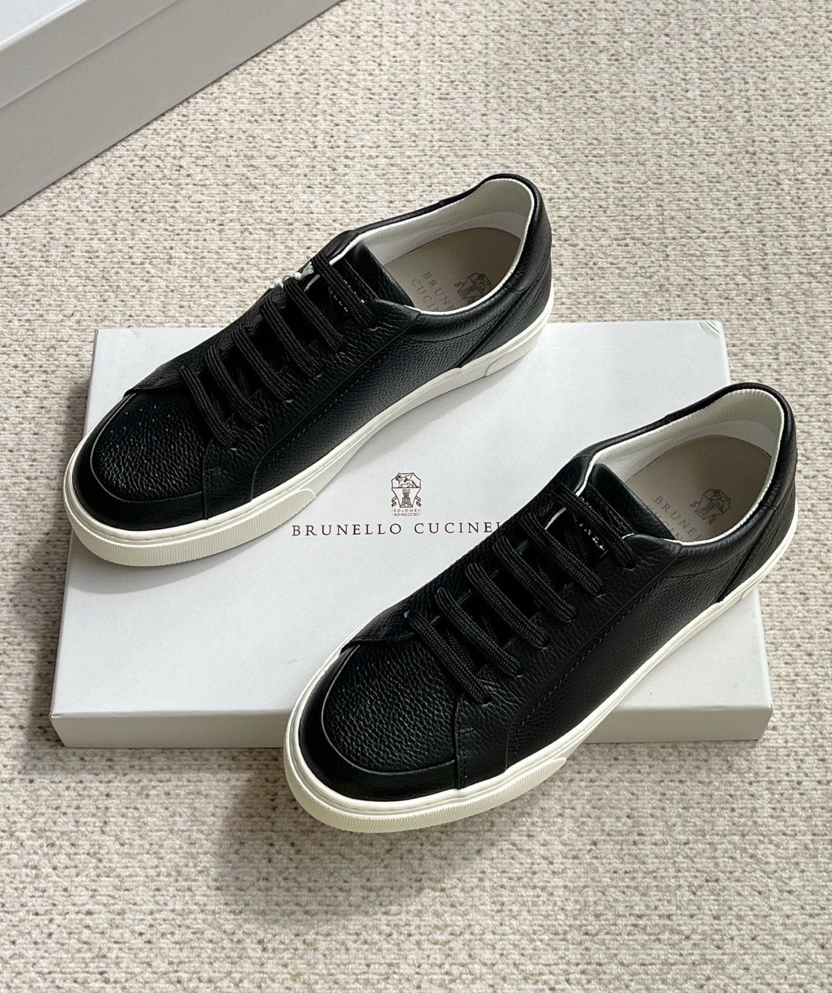 Brunello Cucinelli Textured Low-Top Sneakers