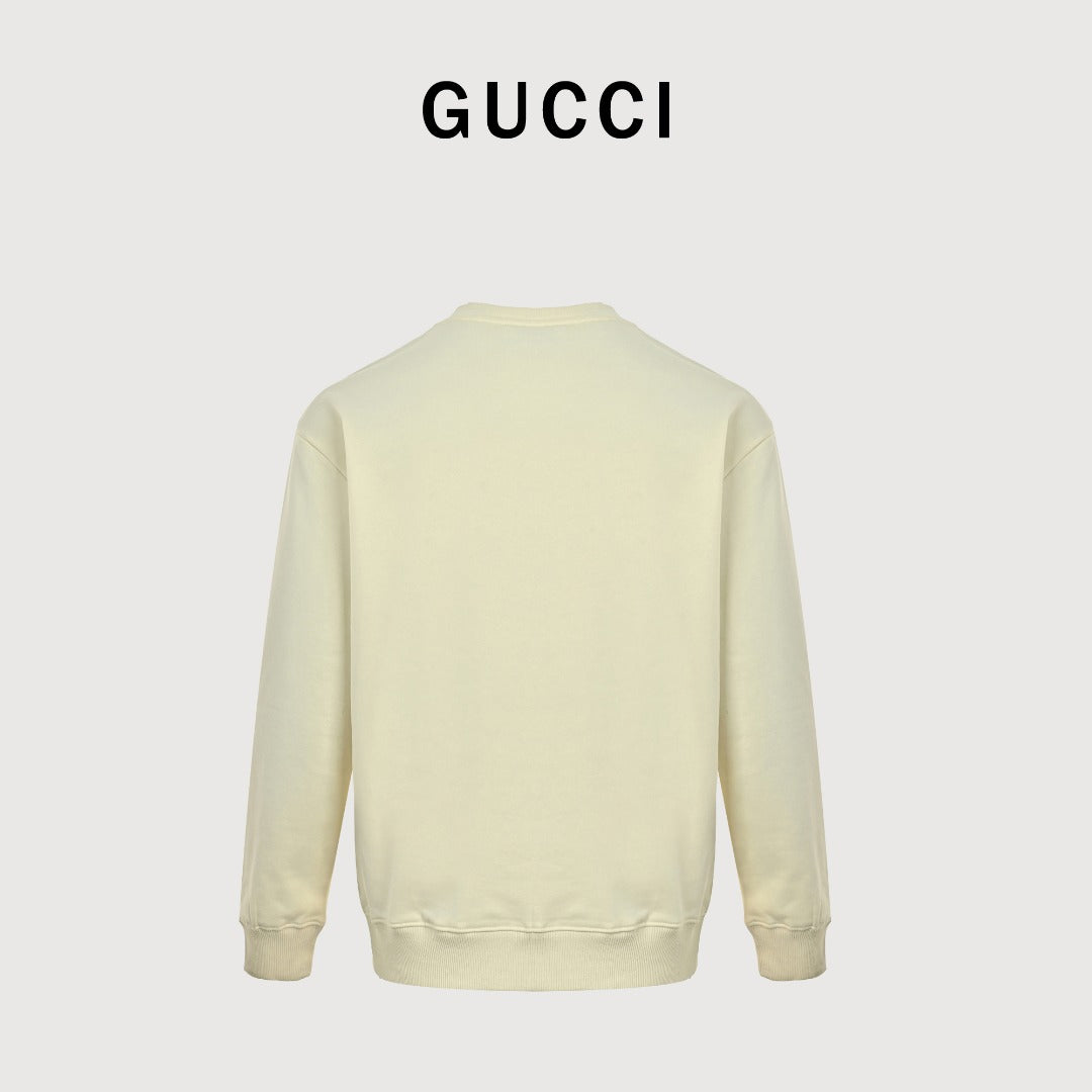Gucci Whimsical Cartoon Monster Squad Series Crewneck Sweatshirt