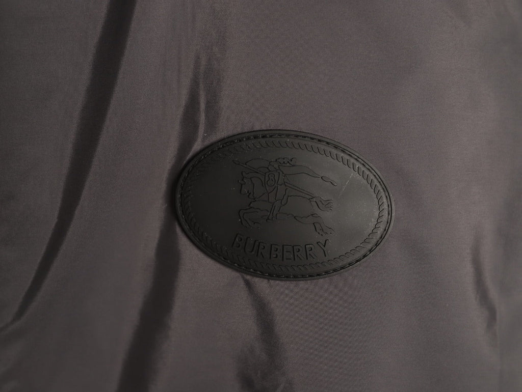 Burberry Reversible Check Hooded Jacket - Black and Charcoal